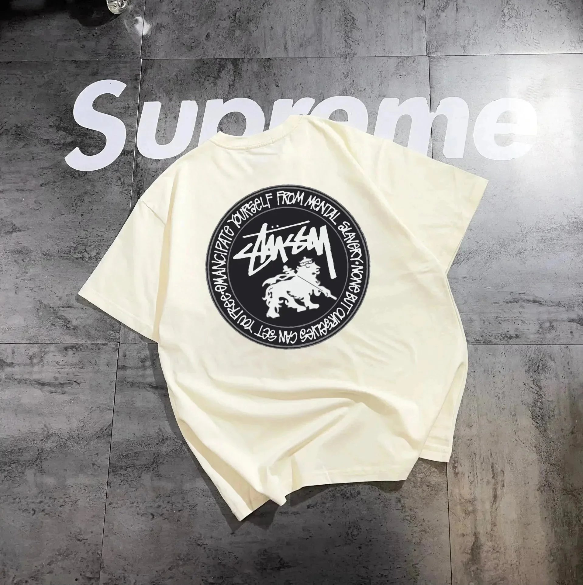 Stüssy Sticker collage and 8-ball graphic designs image 7