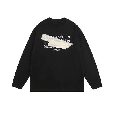Maison Margiela Number Tape Long-Sleeve T-Shirt [8 styles]