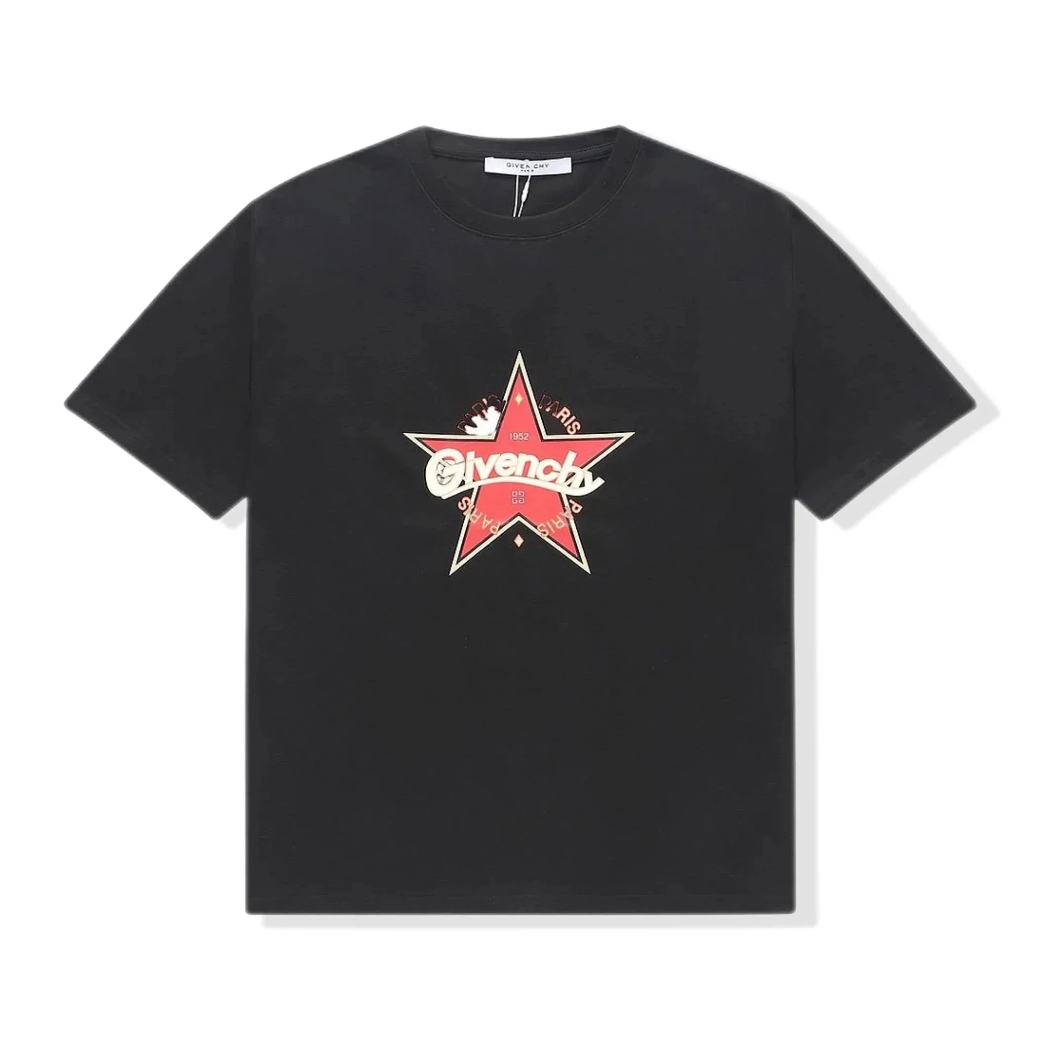 Givenchy T-Shirts Short-Sleeve Crewneck Logo T-Shirt — 28
