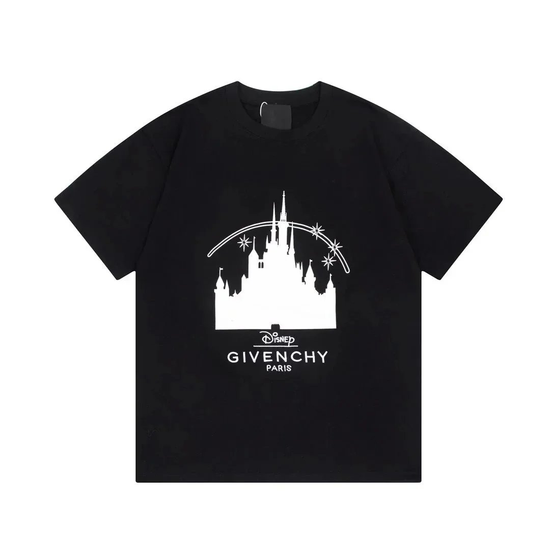 Givenchy T-Shirts Short-Sleeve Crewneck Logo T-Shirt image 13