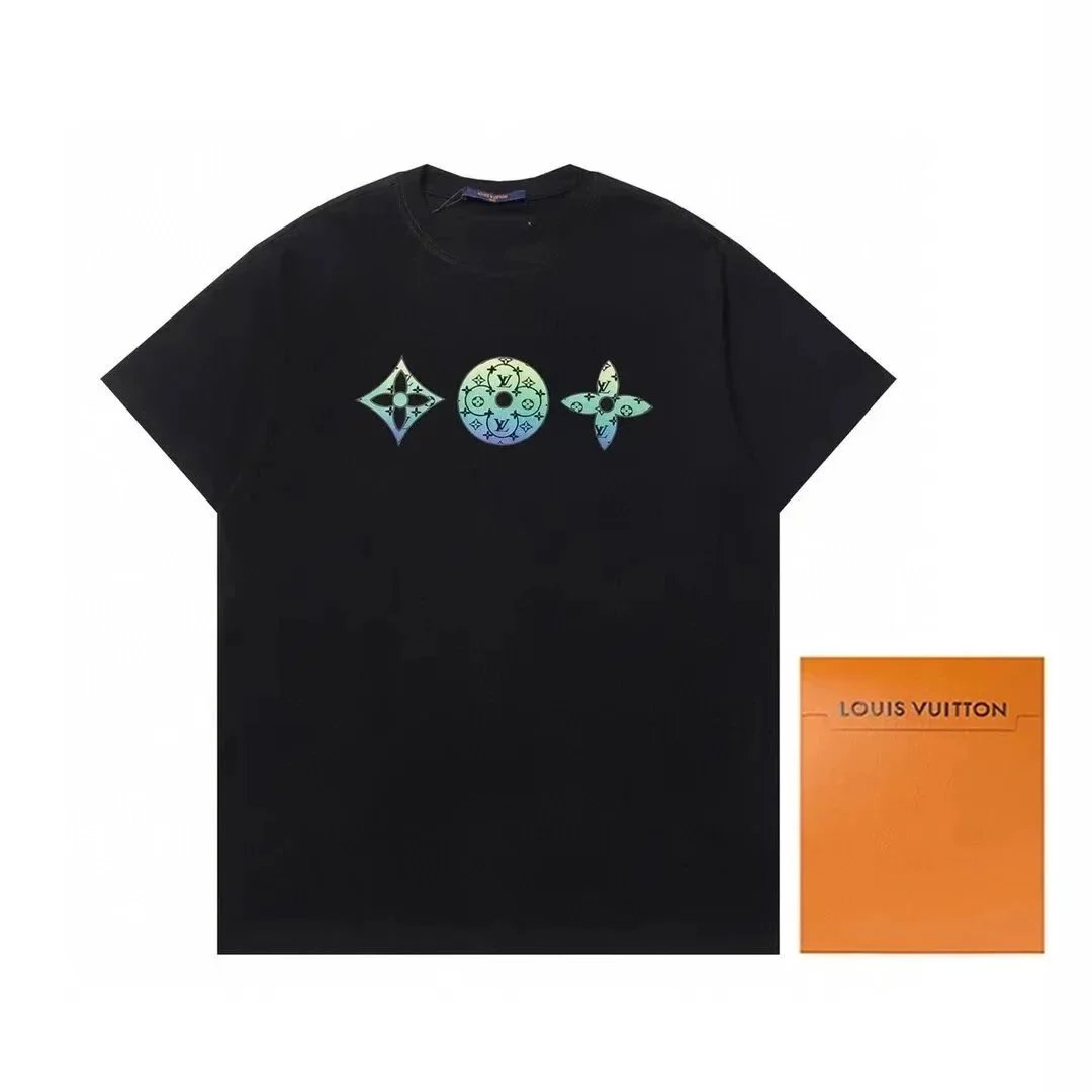Louis Vuitton T-Shirts Short Sleeve Graphic — 8