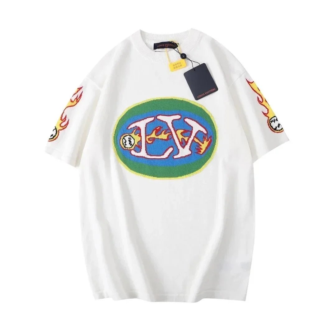 Louis Vuitton T-Shirts Short Sleeve Graphic — 2