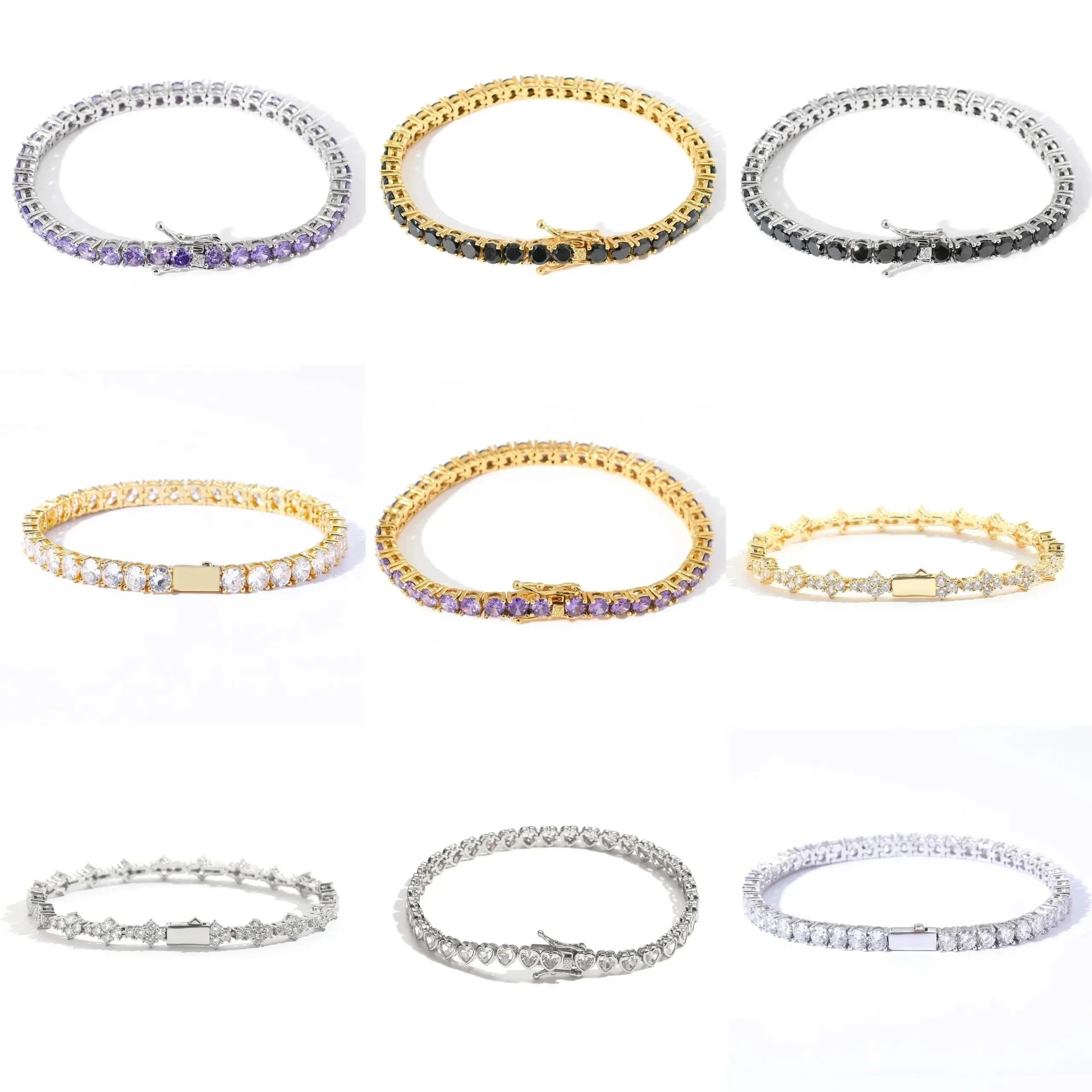 Tennis Bracelet Collection [11 styles]