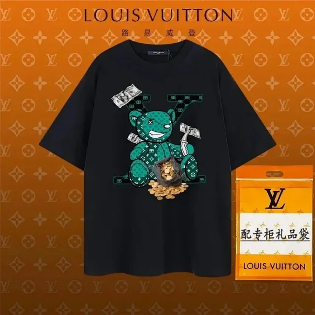 Louis Vuitton T-Shirts Short-Sleeve Graphic T-Shirt product detail image 1