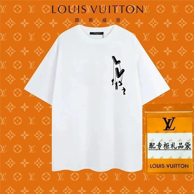 Louis Vuitton T-Shirts Short-Sleeve Graphic T-Shirt image 10