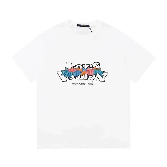 Louis Vuitton T-Shirts Short-Sleeve Graphic T-Shirt product detail image 9