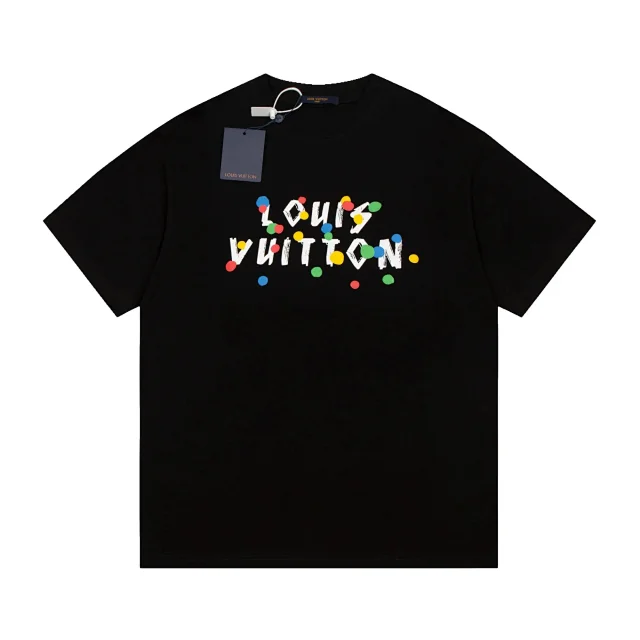 Louis Vuitton T-Shirts Short-Sleeve Logo T-Shirt product detail image 12