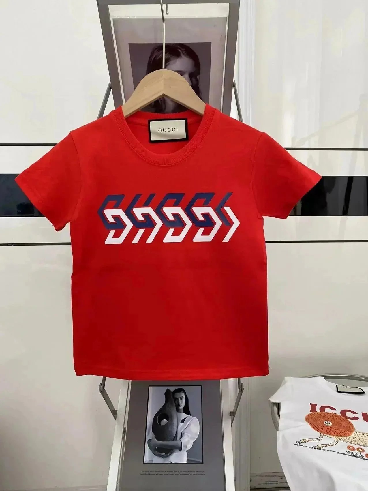 Gucci T-Shirts Graphic Print Short-Sleeve T-Shirt — 3