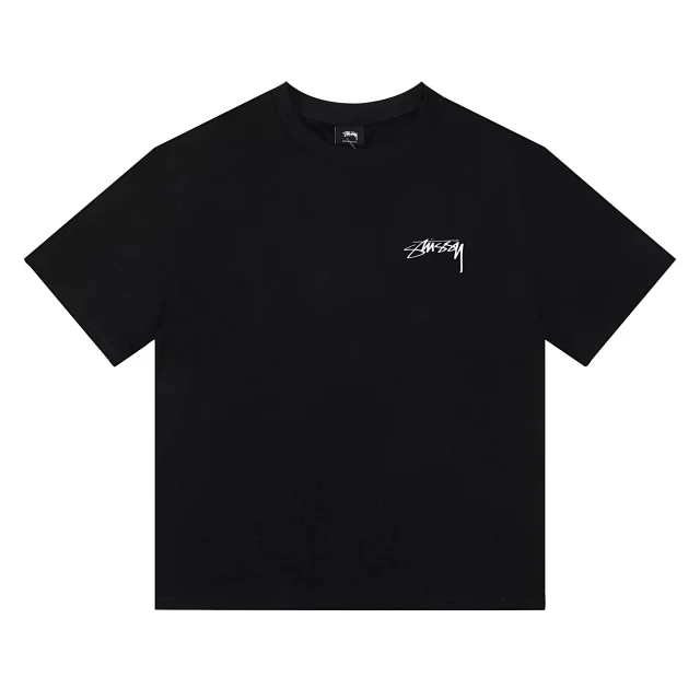 Stüssy T-Shirts Short-sleeve crew-neck logo graphic T-shirt product detail image 12