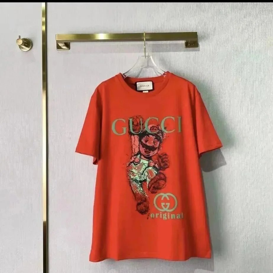 Gucci T-Shirts Graphic Print Short-Sleeve T-Shirt — 27