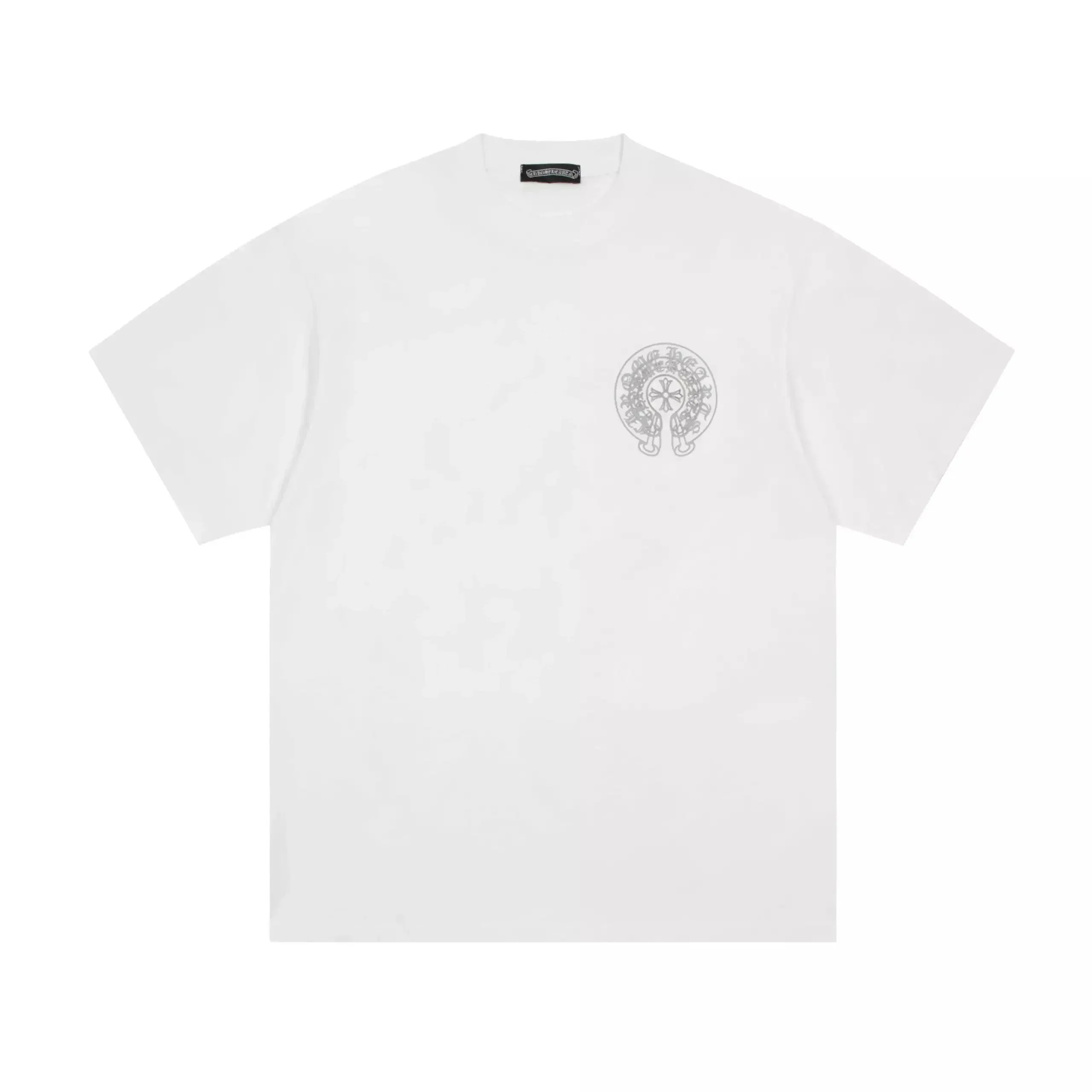 Chrome Hearts T-Shirts Short-sleeve graphic T-shirt with cross motifs image 2