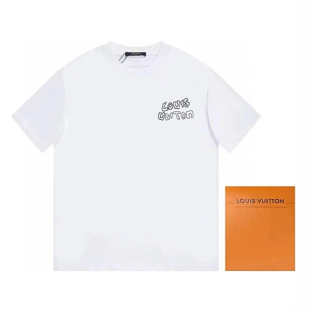 Louis Vuitton T-Shirts Short Sleeve Graphic — 7