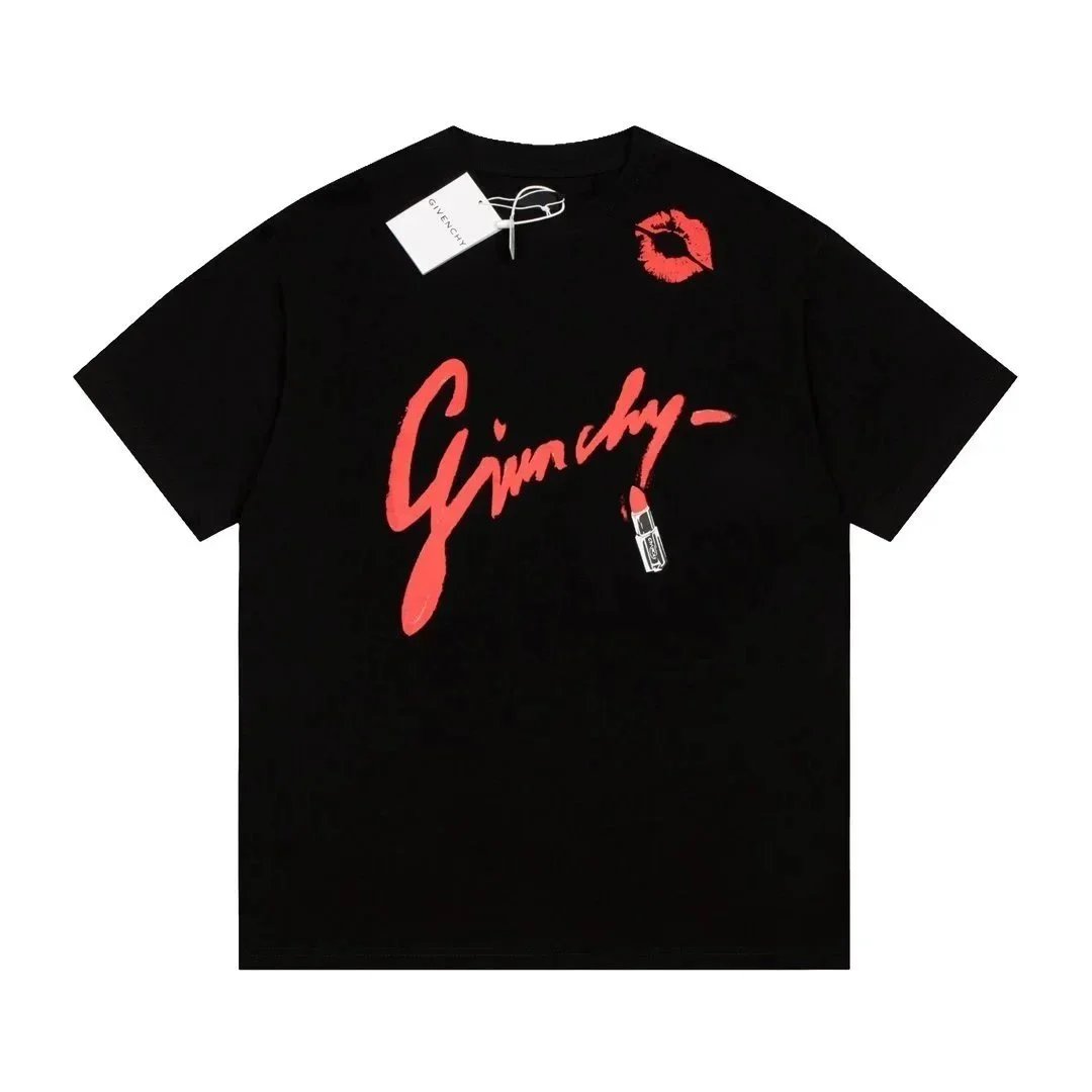 Givenchy T-Shirts Short-Sleeve Crewneck Logo T-Shirt — 40