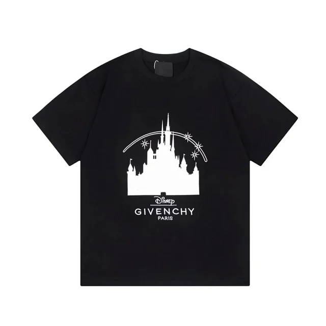 Givenchy T-Shirts Short-Sleeve Crewneck Logo T-Shirt product detail image 13