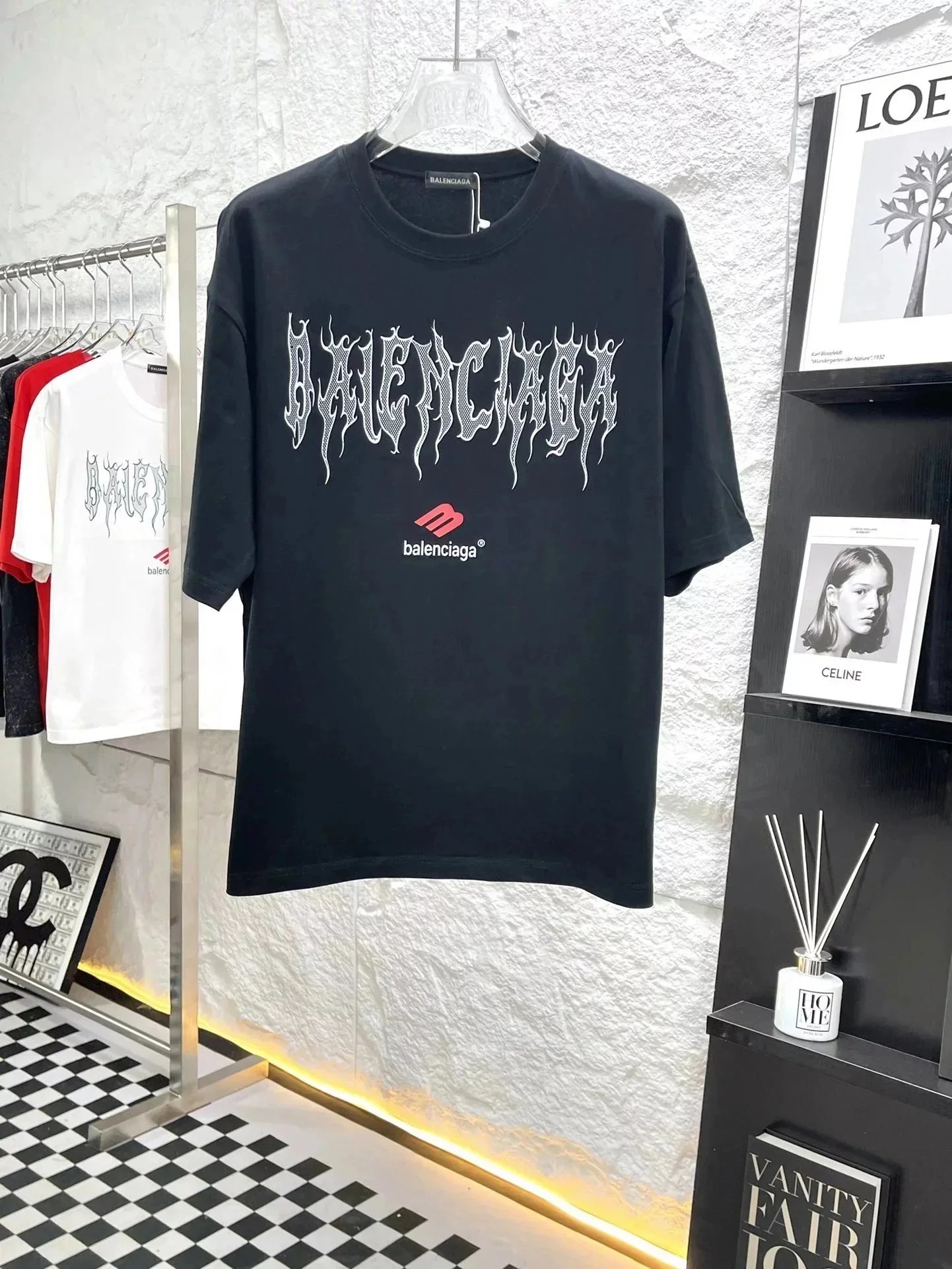 Balenciaga T-Shirts Logo Print — 16