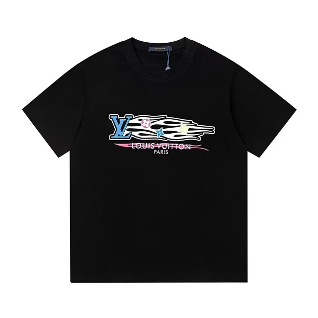 Louis Vuitton T-Shirts Short-Sleeve Graphic T-Shirt product detail image 8