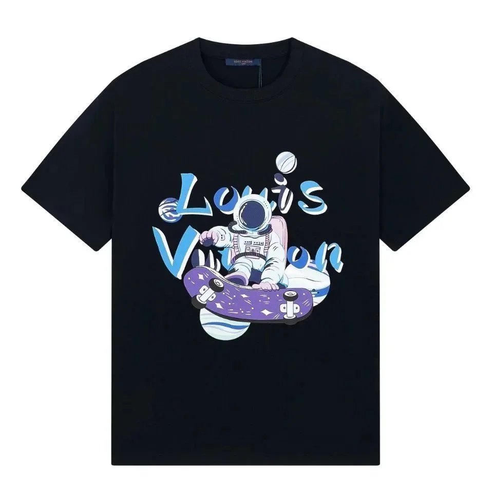 Louis Vuitton T-Shirts Short-Sleeve Graphic T-Shirt — 5