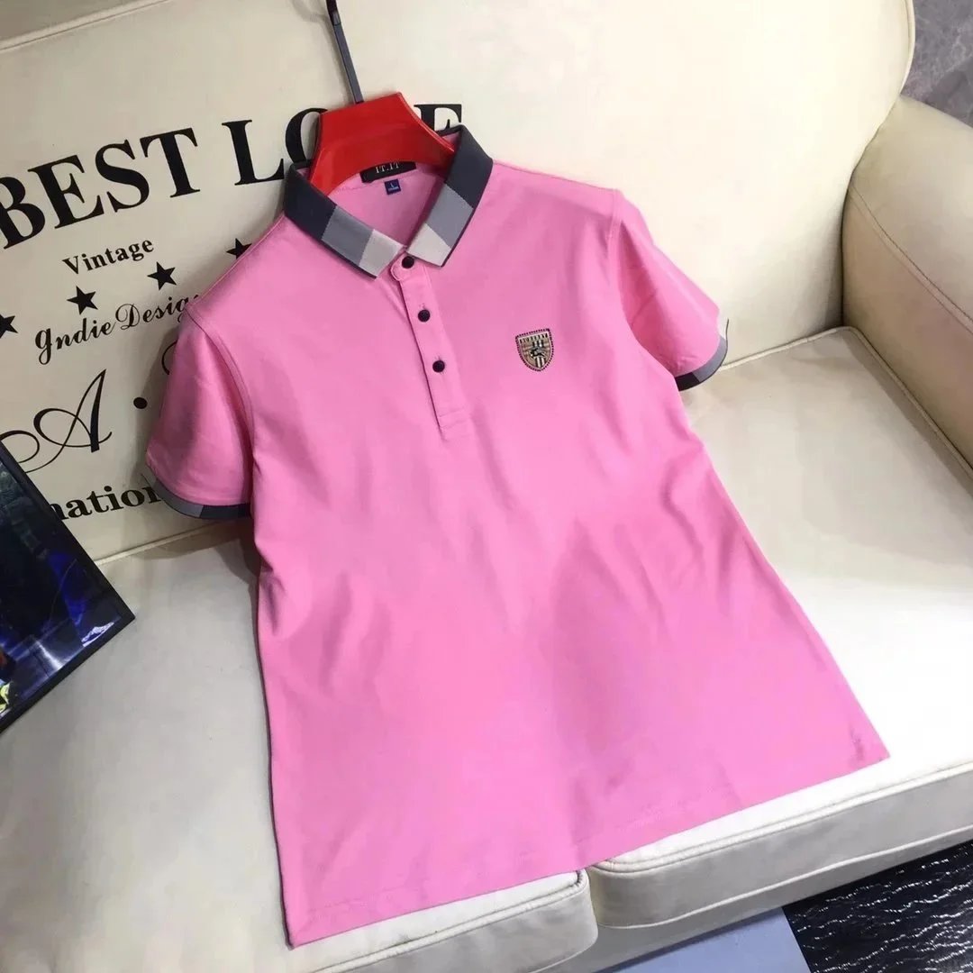 Burberry Shirts Short-Sleeve Polo and Striped T-Shirt Styles image 5