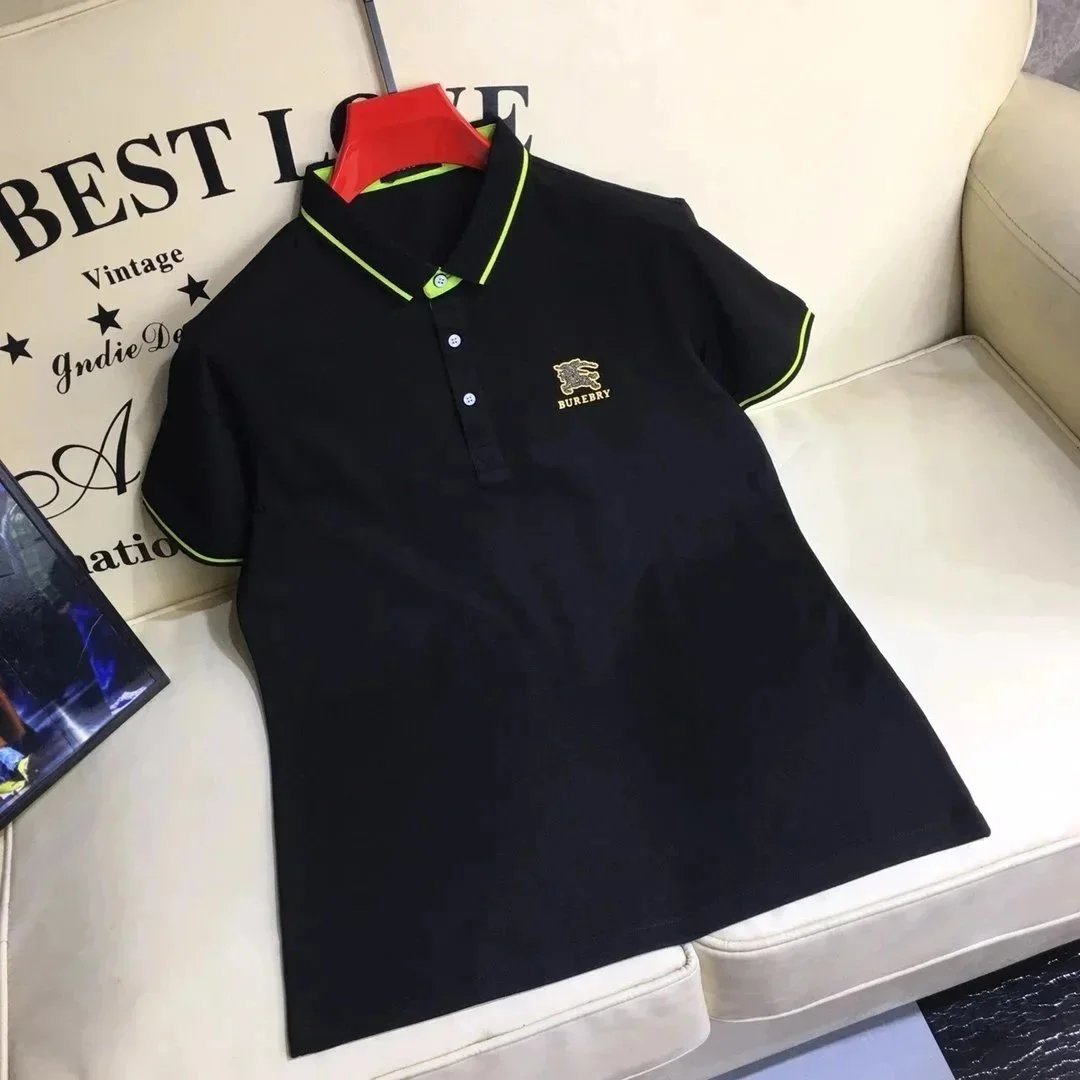 Burberry Shirts Short-Sleeve Polo and Striped T-Shirt Styles image 9