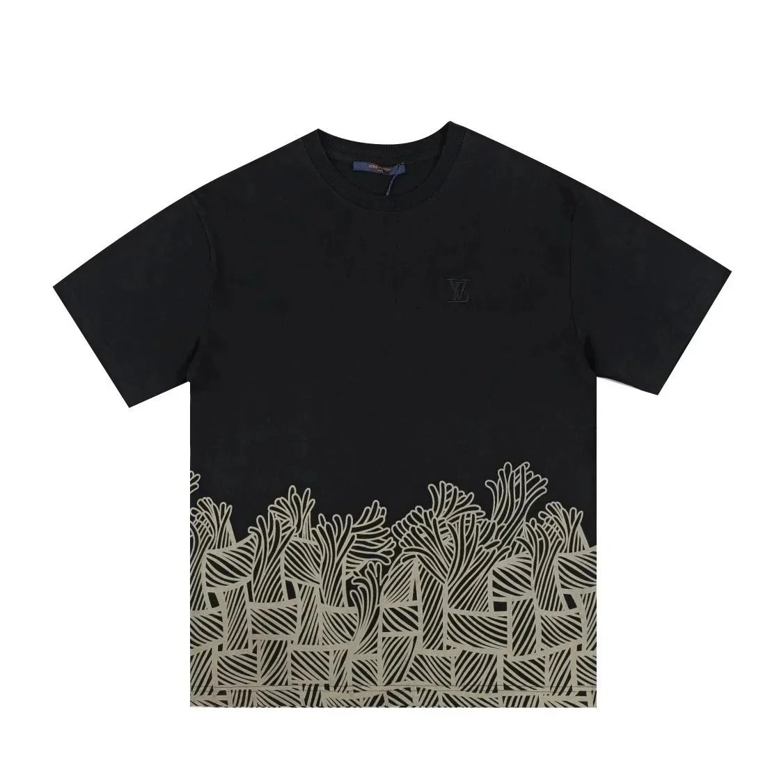 Louis Vuitton T-Shirts Short-Sleeve Graphic T-Shirt — 23