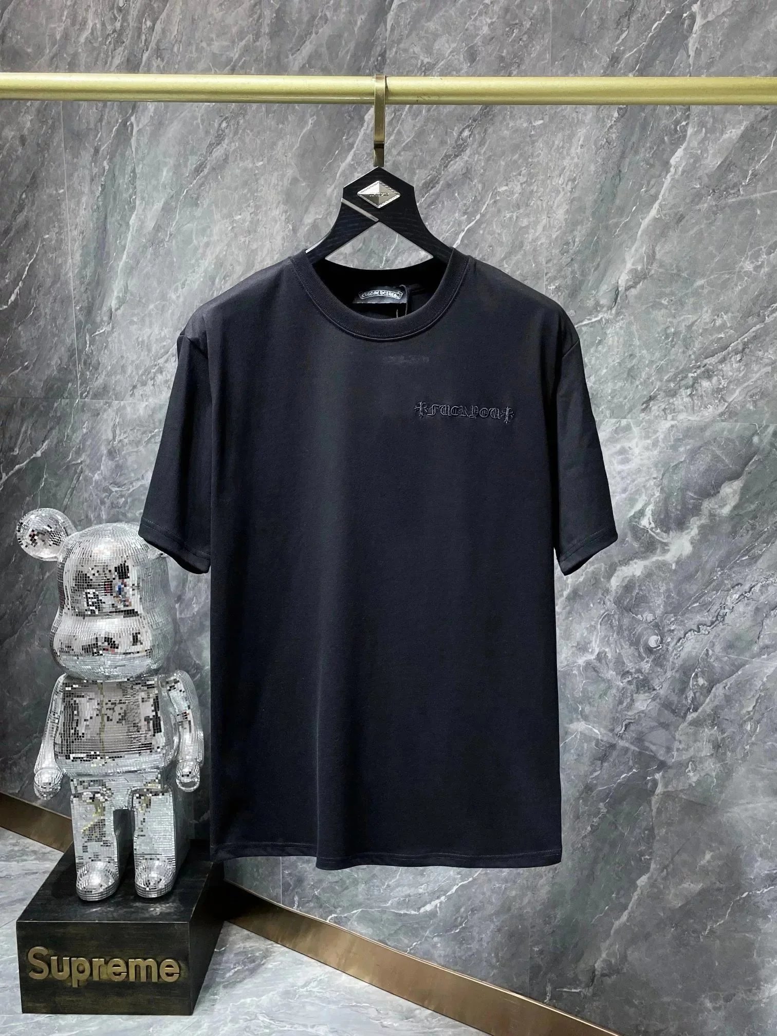 Chrome Hearts T-Shirts Graphic Pocket Short-Sleeve image 2