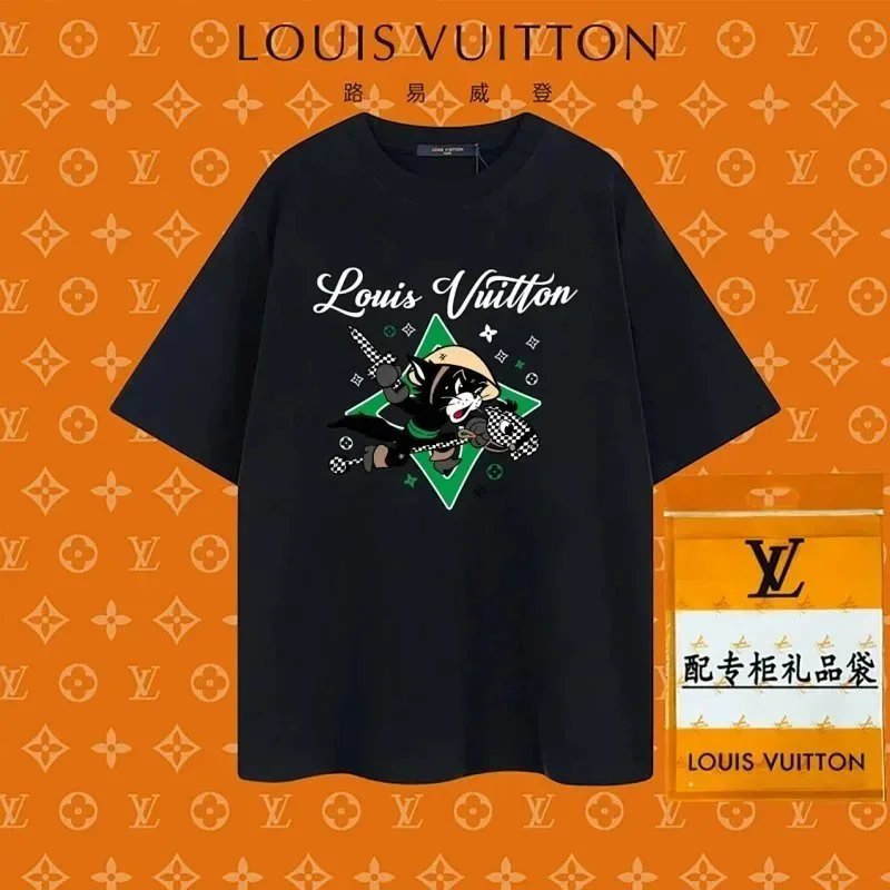 Louis Vuitton T-Shirts Short-Sleeve Graphic T-Shirt image 14