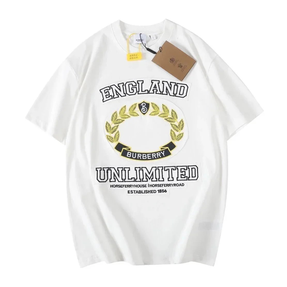 Burberry T-Shirts Logo Graphic image 11