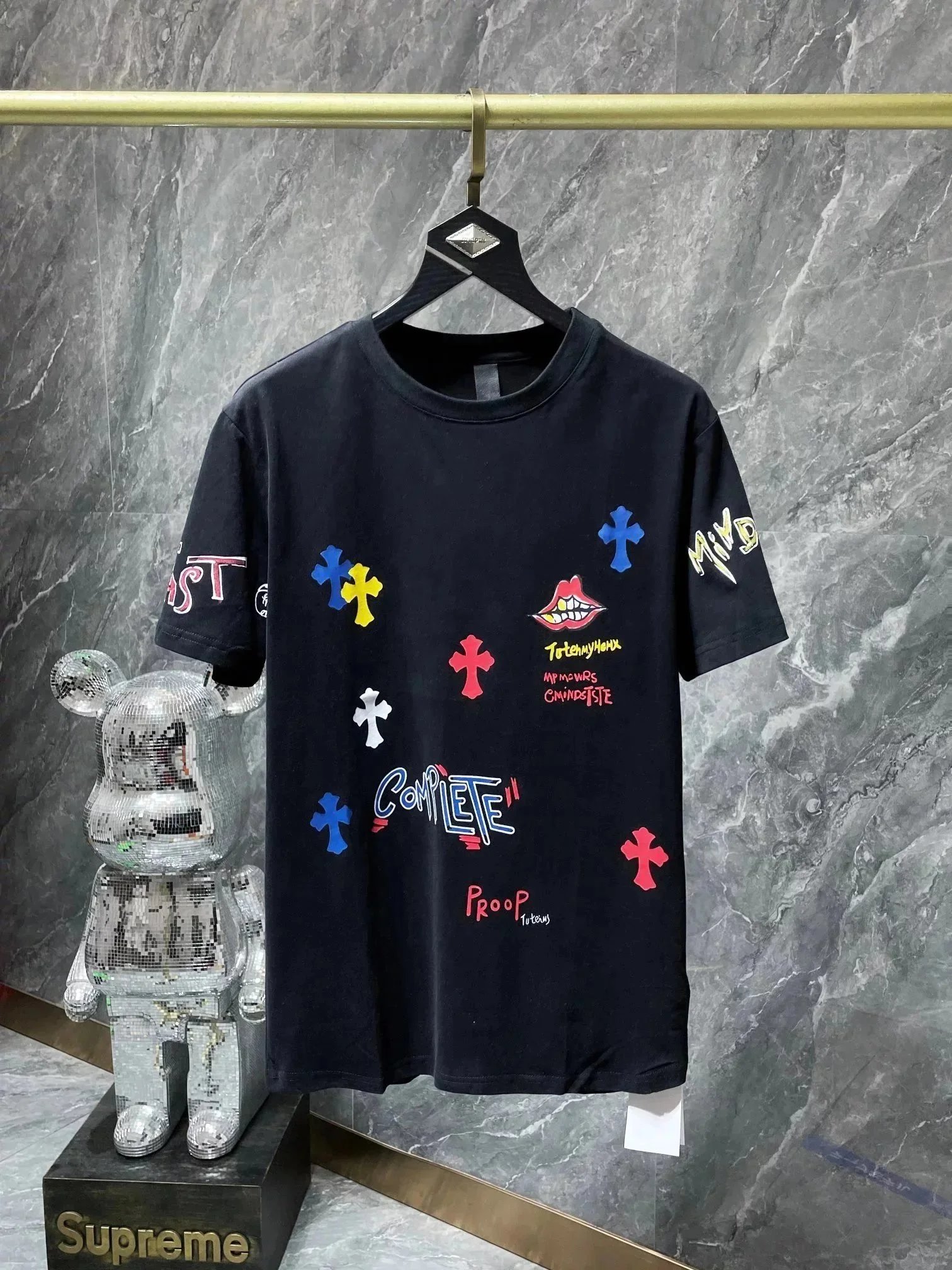 Chrome Hearts T-Shirts Graphic Pocket Short-Sleeve — 23