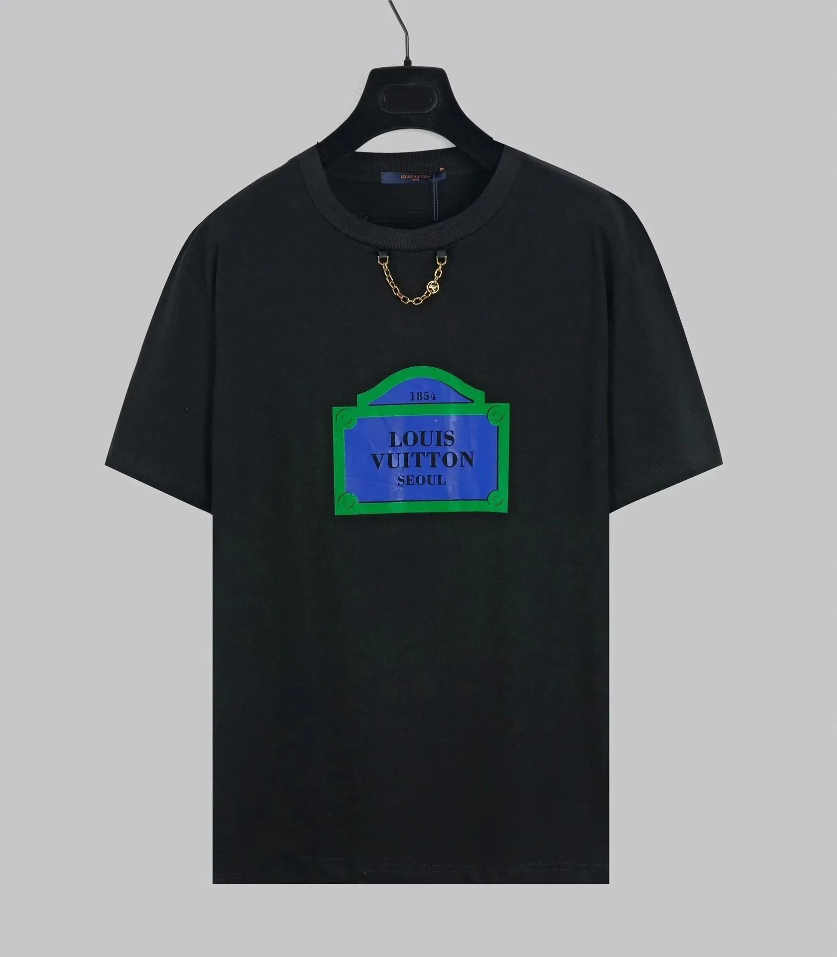 Louis Vuitton T-Shirts Short-Sleeve Logo T-Shirt image 14