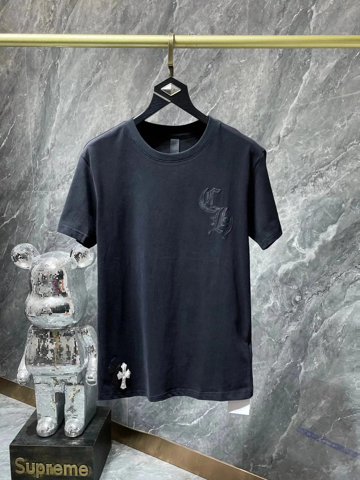 Chrome Hearts T-Shirts Graphic Pocket Short-Sleeve — 30