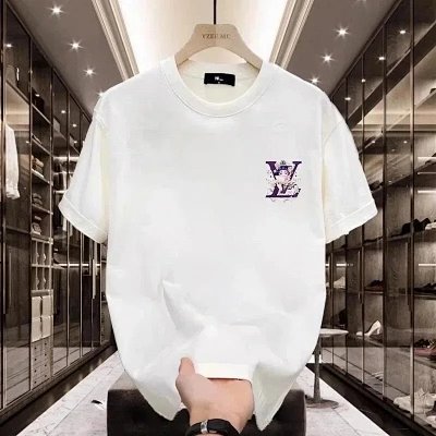 Louis Vuitton Monogram Flower Embroidery T-Shirt [2 styles]