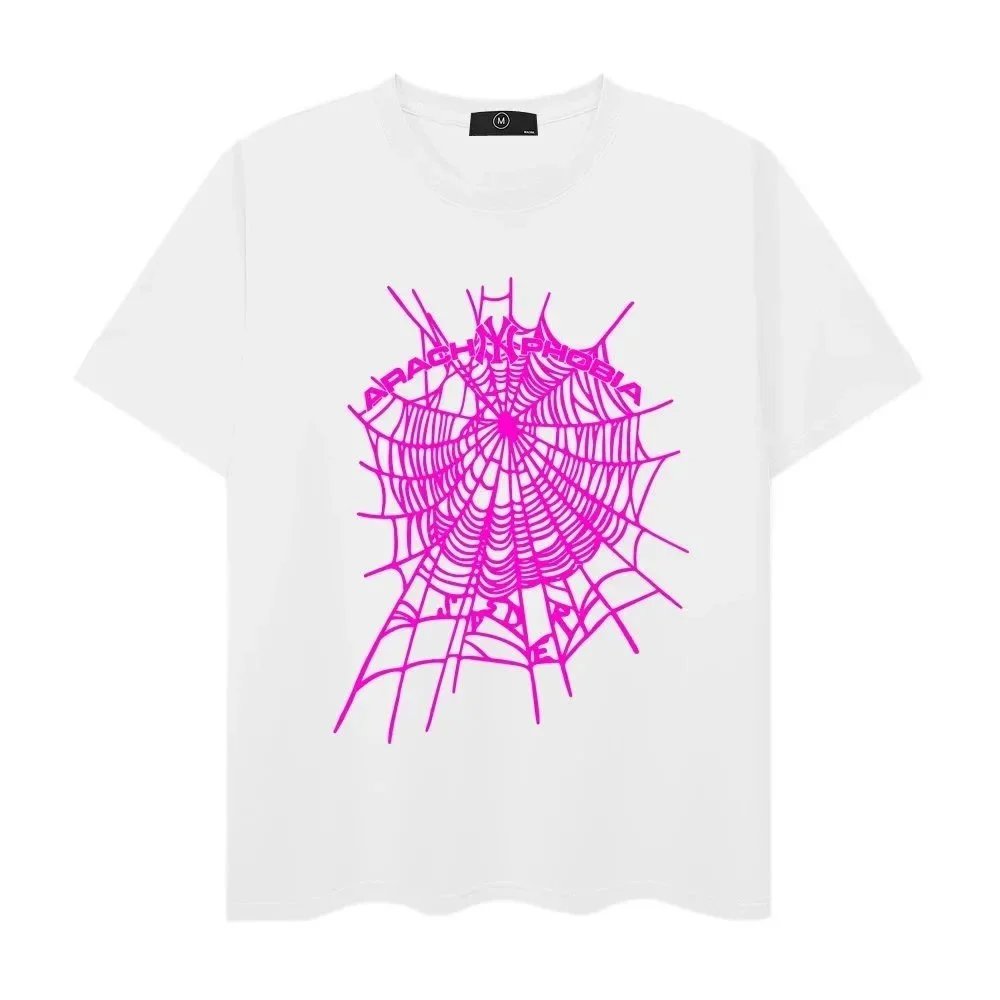 Sp5der T-Shirts Graphic-print crew-neck — 6