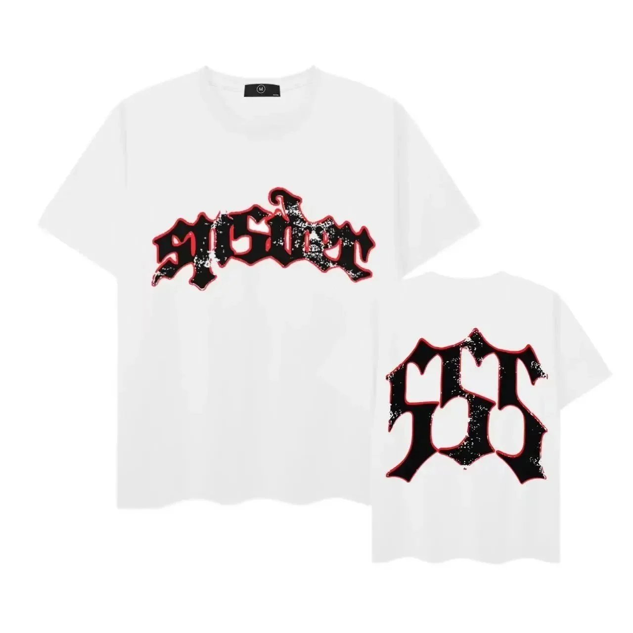Sp5der T-Shirts Graphic-print crew-neck — 13