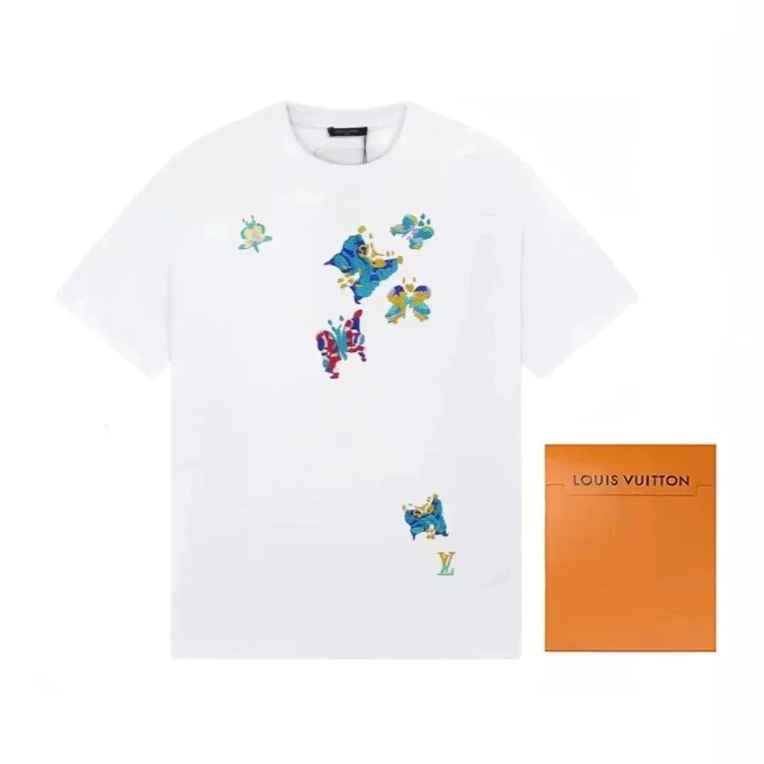 Louis Vuitton T-Shirts Short Sleeve Graphic image 3