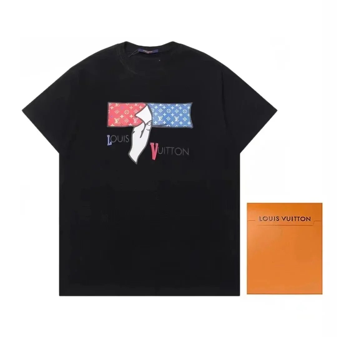 Louis Vuitton T-Shirts Short Sleeve Graphic image 9
