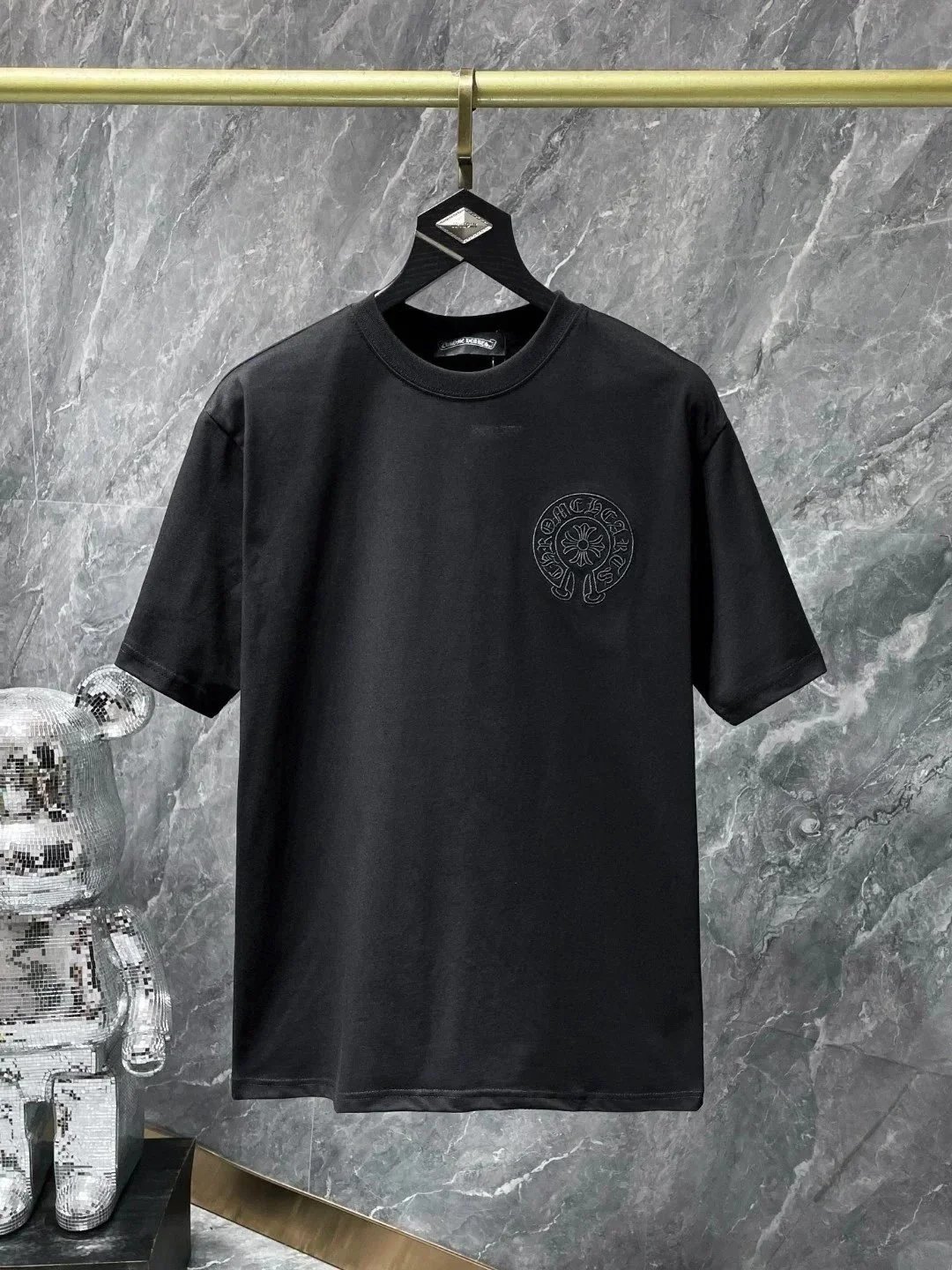 Chrome Hearts T-Shirts logo graphic short-sleeve T-shirt image 8