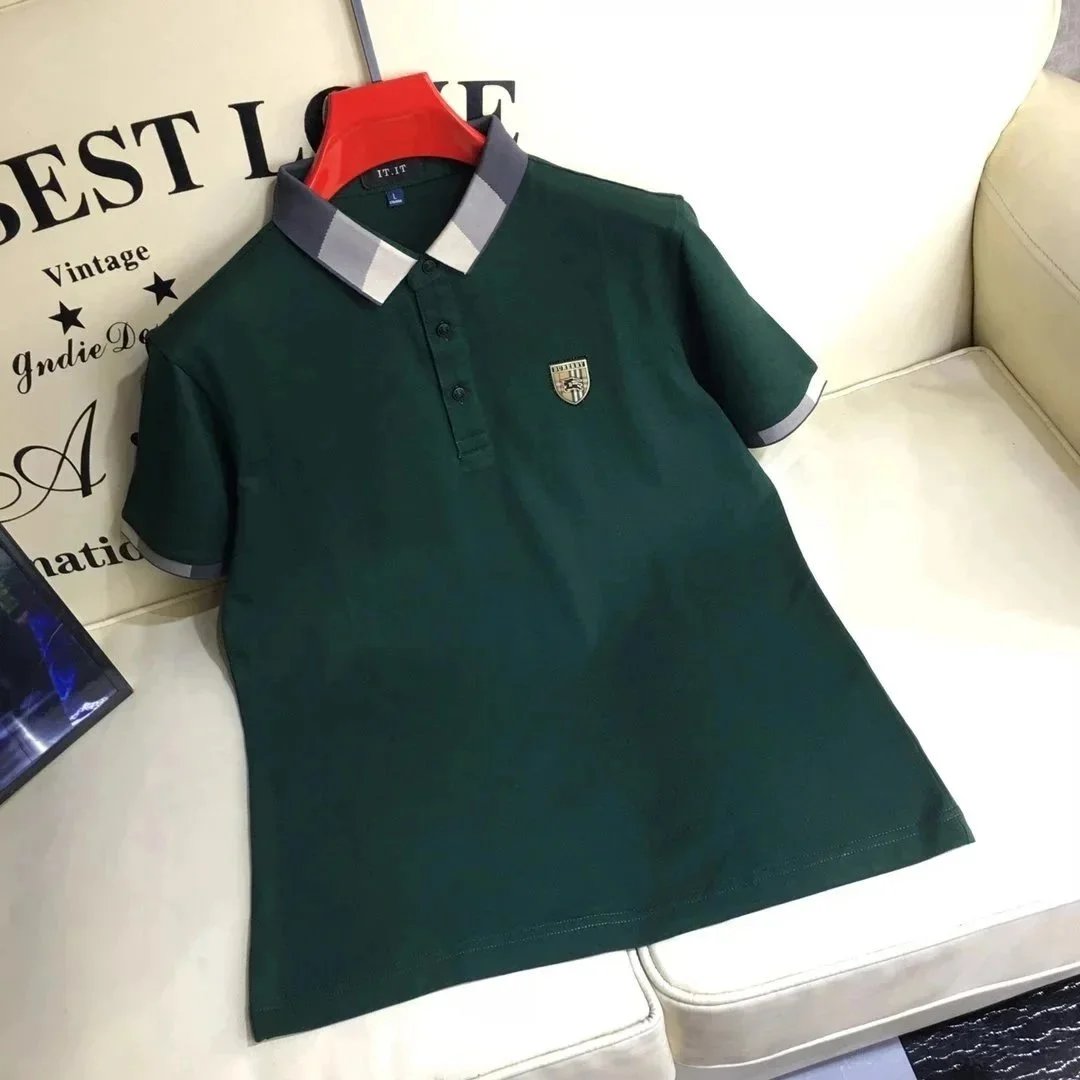 Burberry Shirts Short-Sleeve Polo and Striped T-Shirt Styles image 6