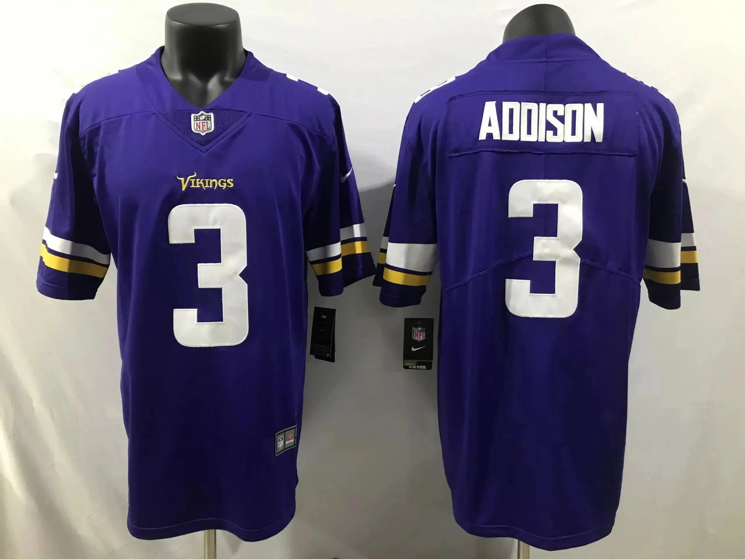 Nike NFL Game Jersey Minnesota Vikings Justin Jefferson #3 [38 styles] listing image