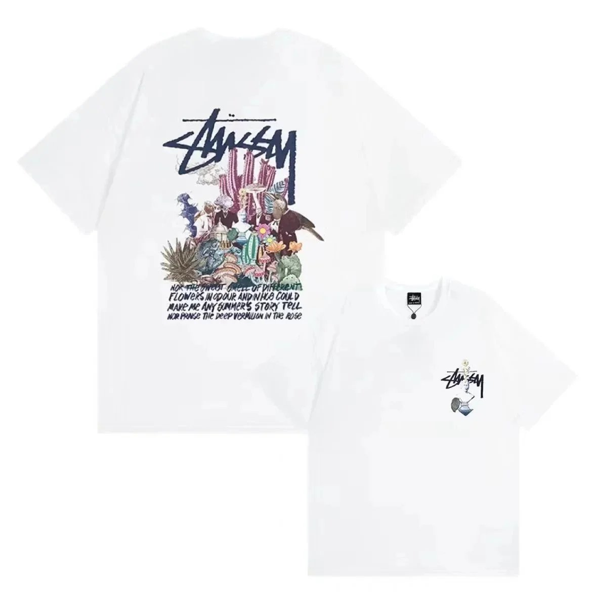 Stüssy T-Shirts Short-Sleeve Logo Graphic image 10