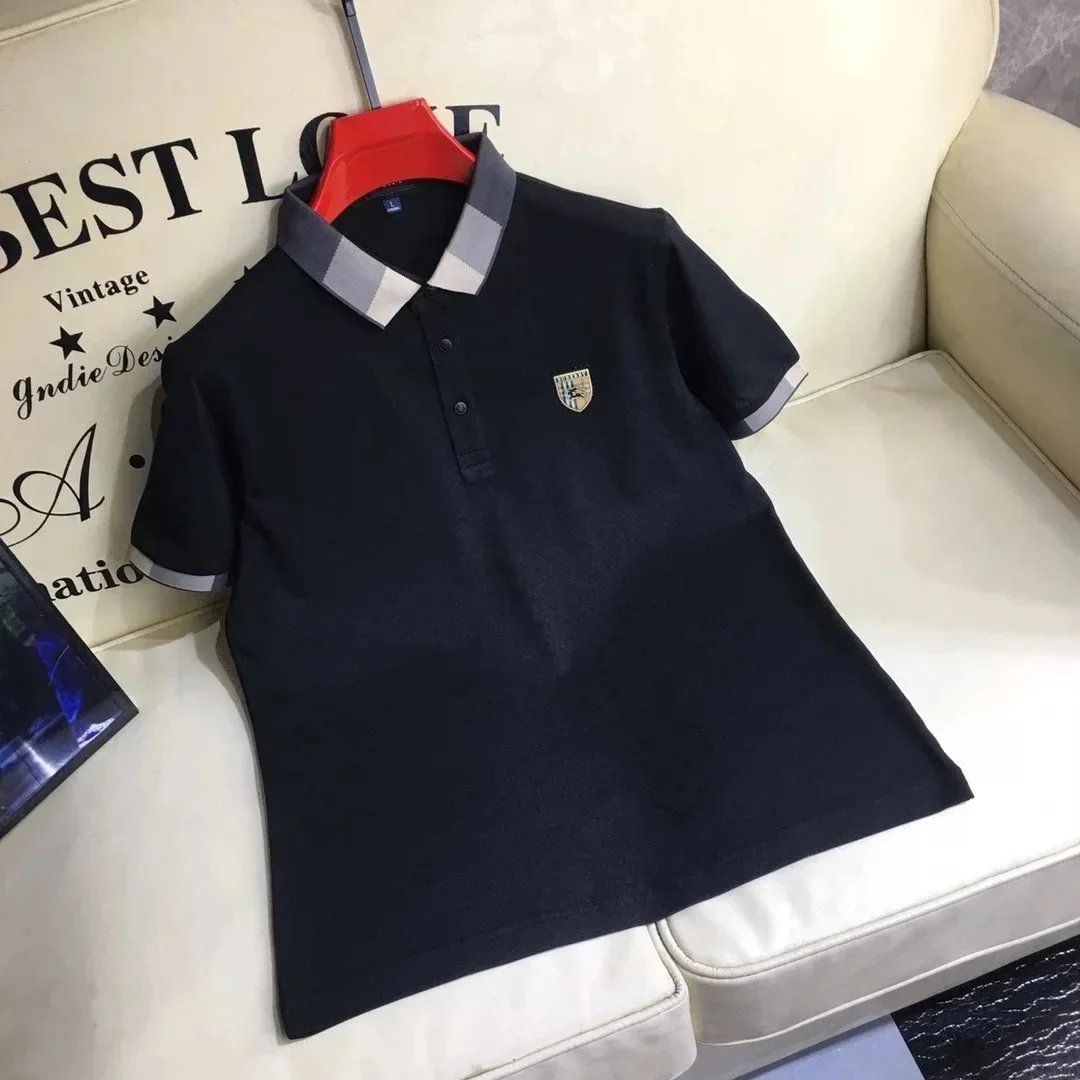 Burberry Shirts Short-Sleeve Polo and Striped T-Shirt Styles image 8