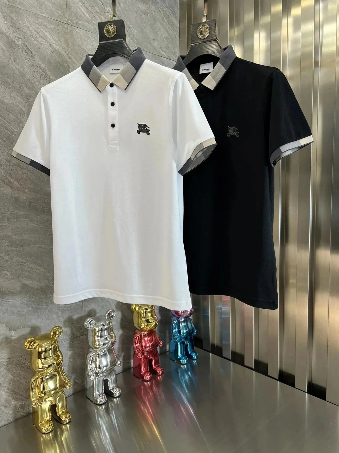 Burberry Shirts Short-Sleeve Polo and Striped T-Shirt Styles image 11