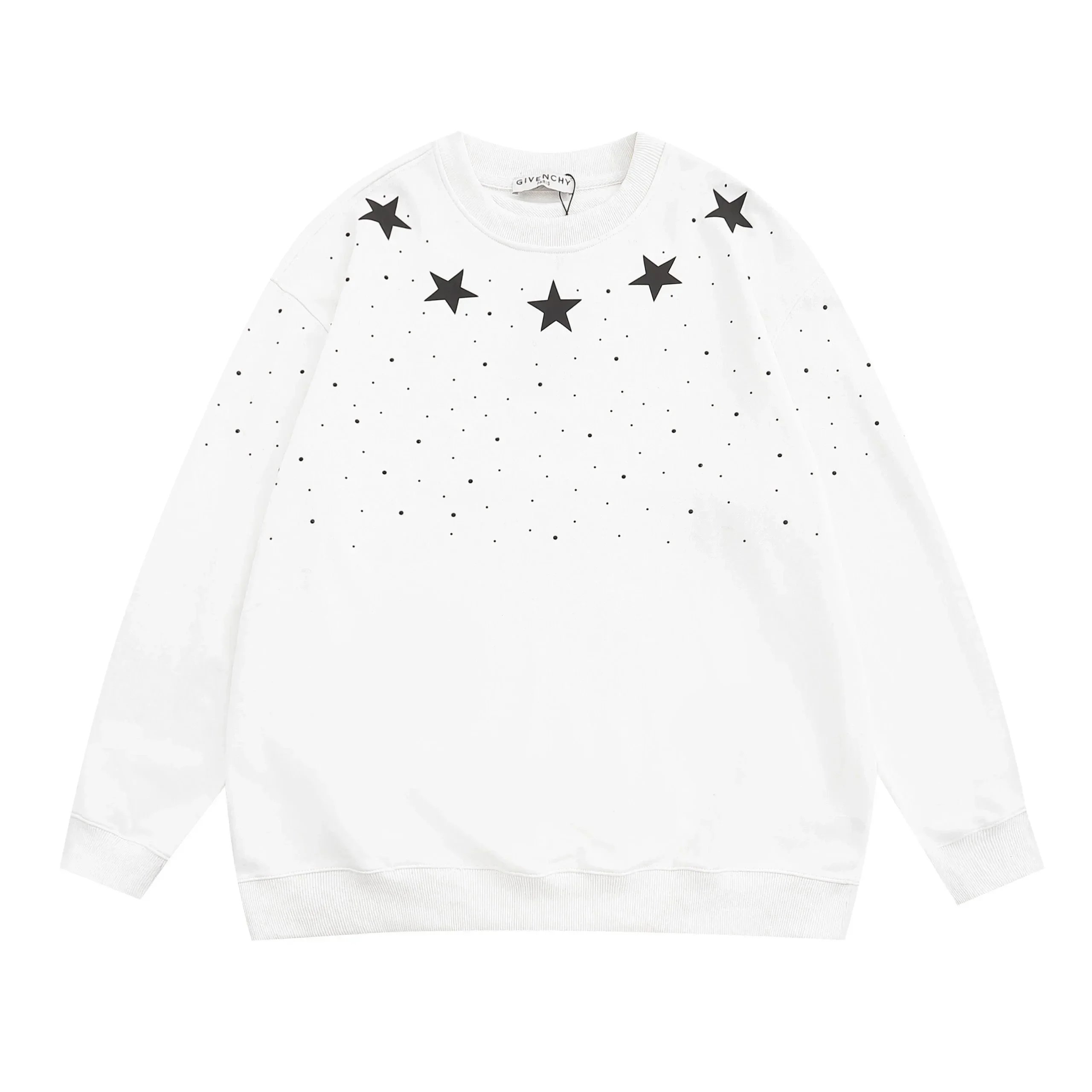 Givenchy Star-Print Cotton Sweatshirt [4 styles]