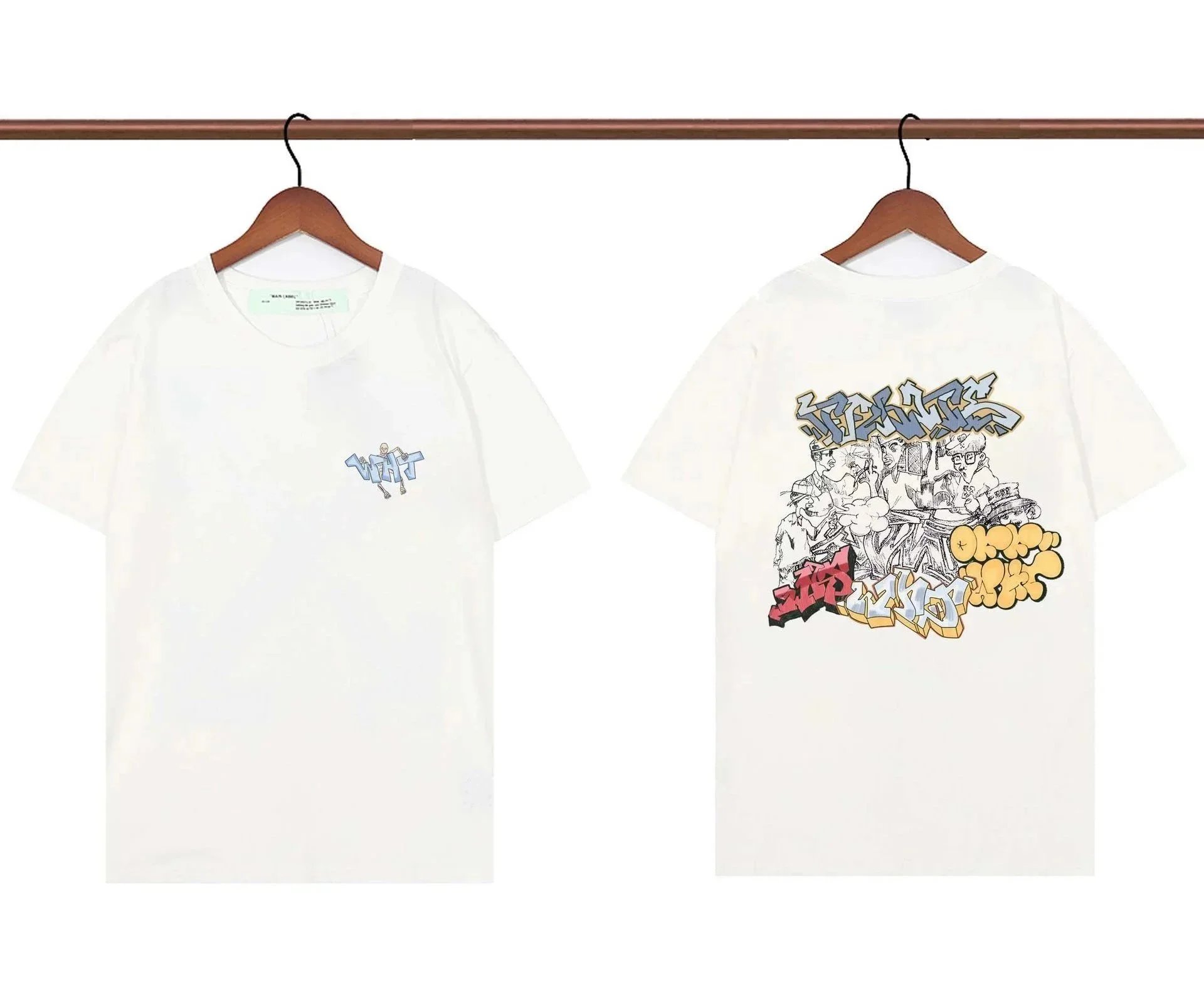Off-White T-Shirts Graphic Print — 30