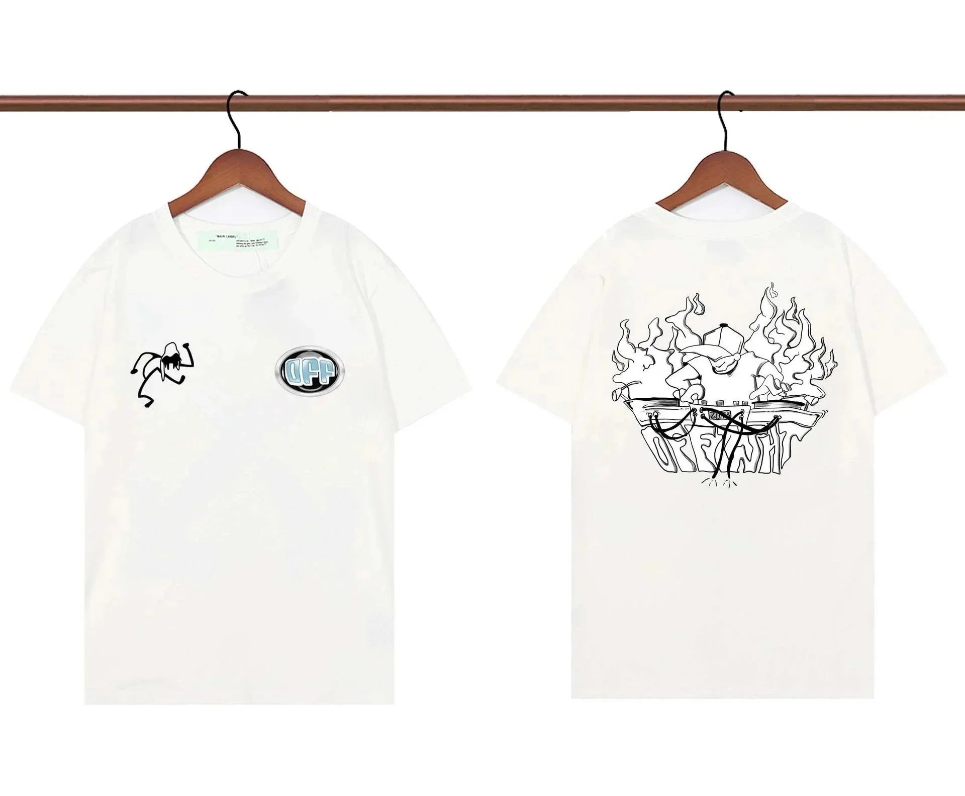 Off-White T-Shirts Graphic Print image 3