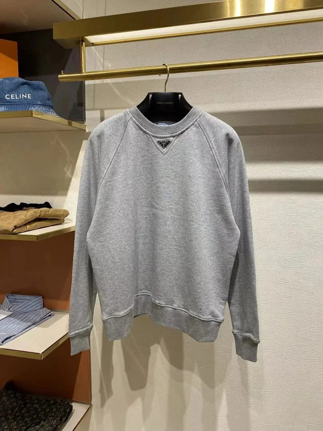 Prada Hoodies & Sweatshirts Triangle Logo product detail image 1