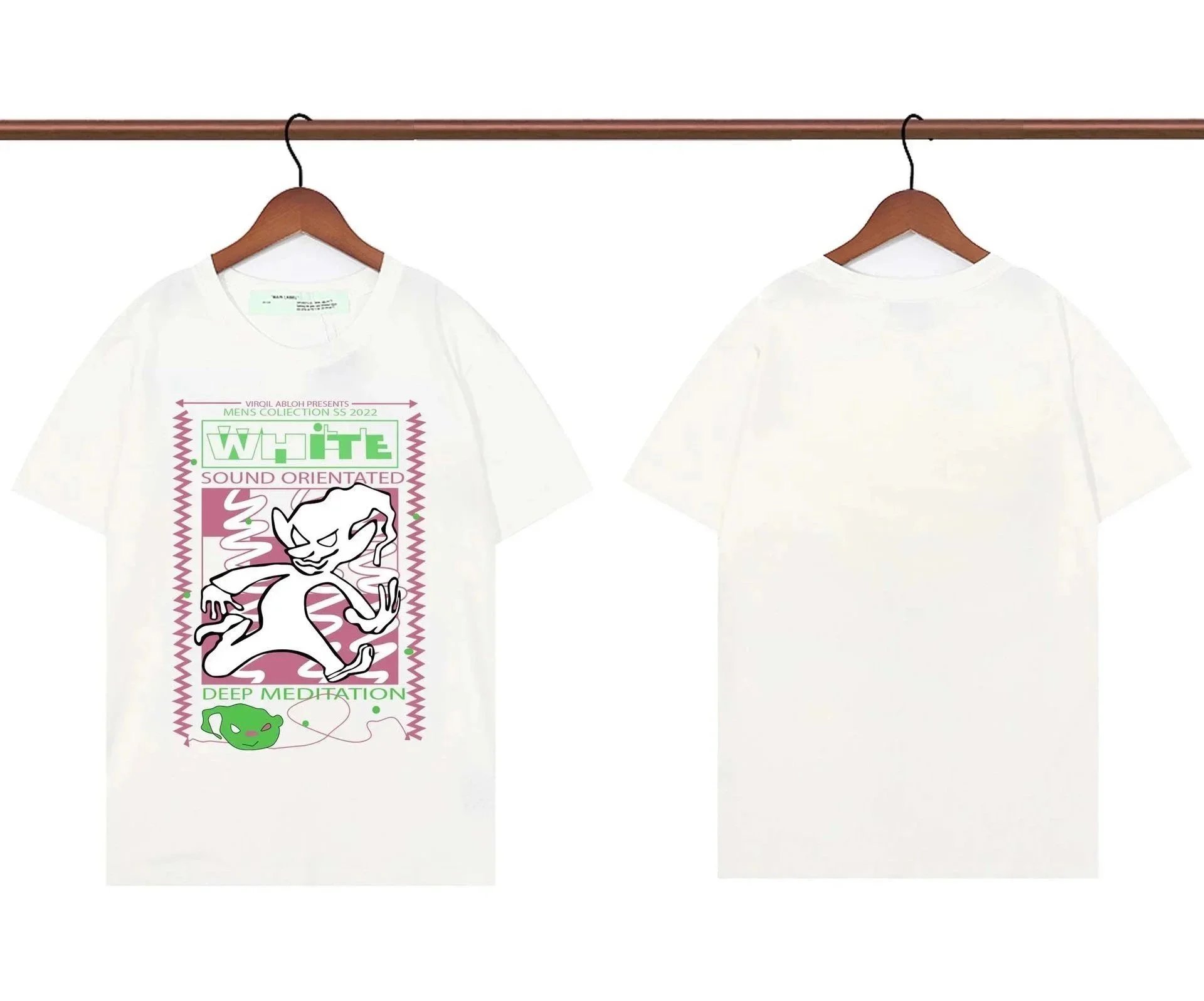 Off-White T-Shirts Graphic Print — 20