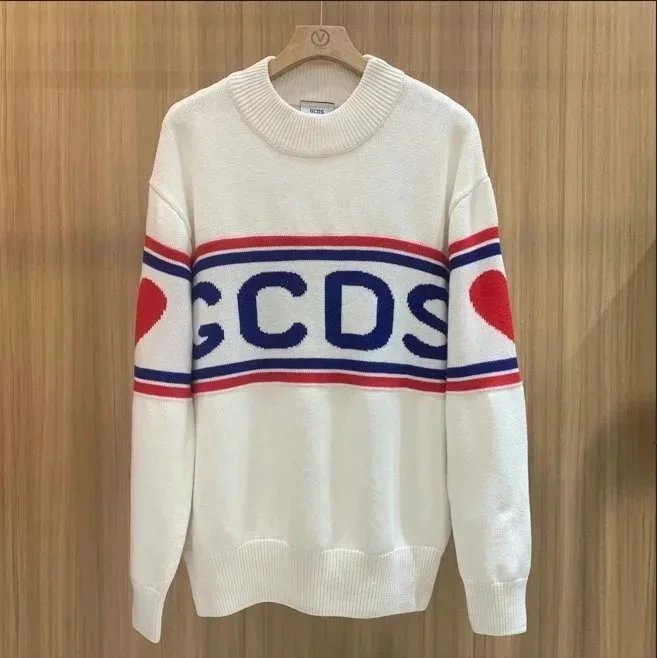GCDS Hoodies & Sweatshirts Logo Colorblock Crewneck Sweatshirt — 32