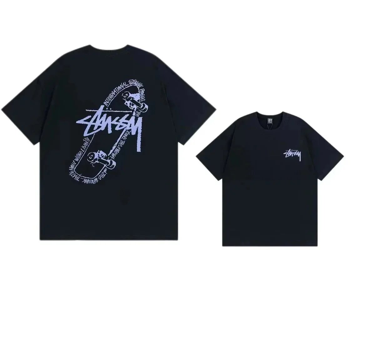 Stüssy T-Shirts Short-Sleeve Graphic Print — 22
