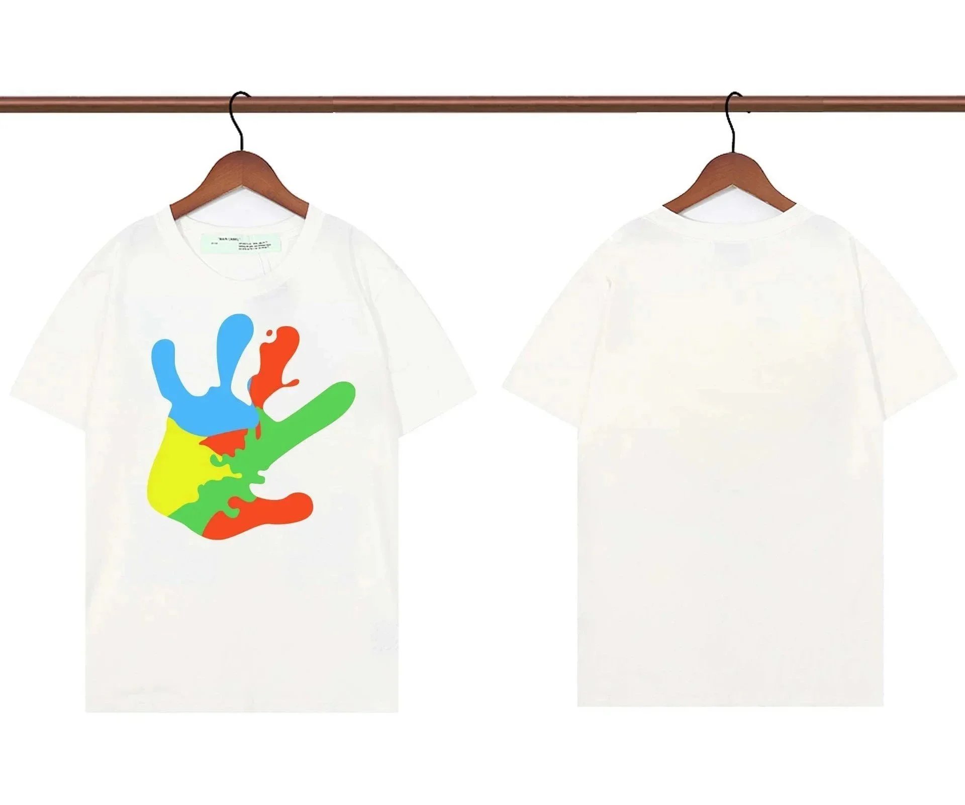Off-White T-Shirts Graphic Print — 18