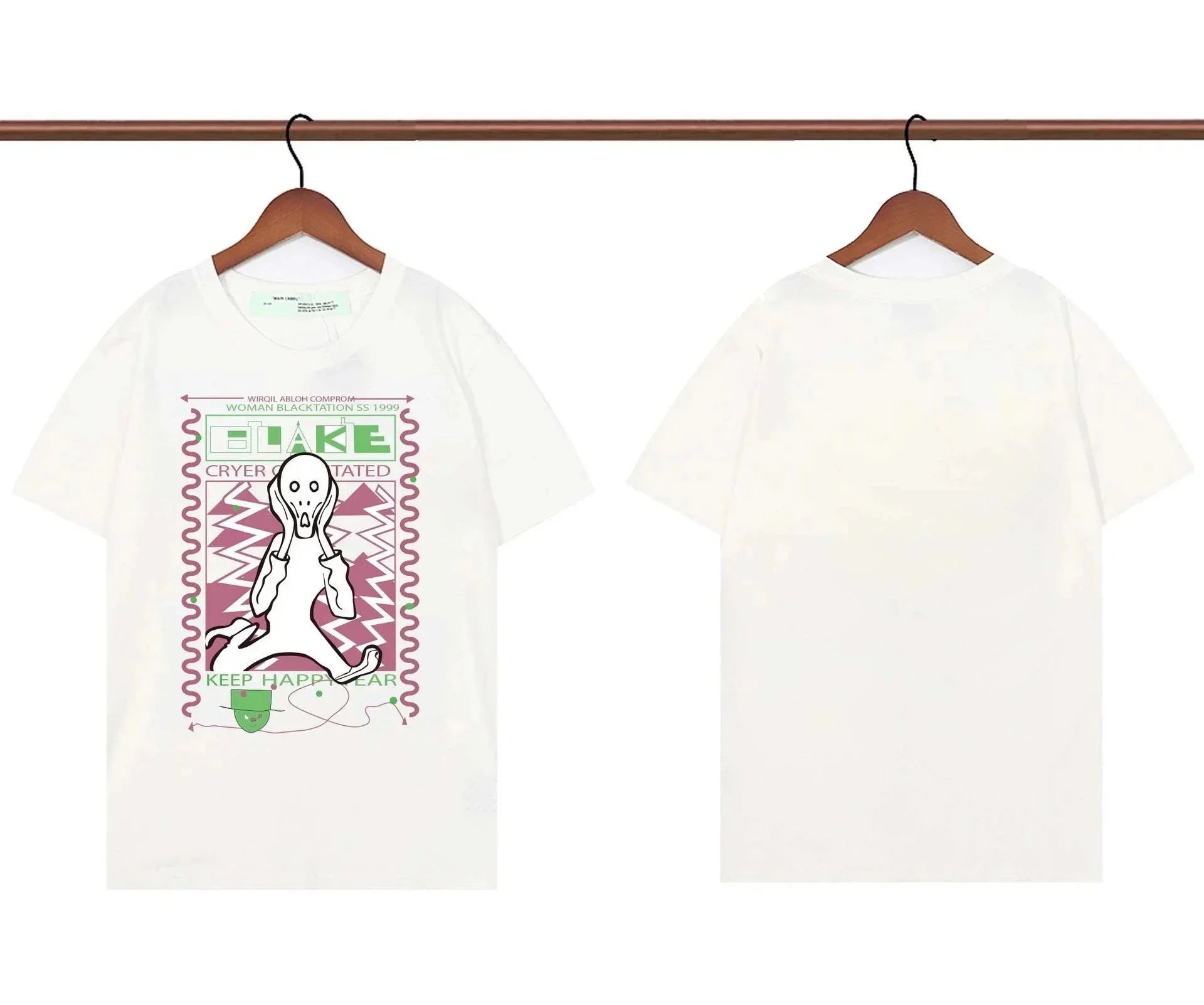 Off-White T-Shirts Graphic Print — 26